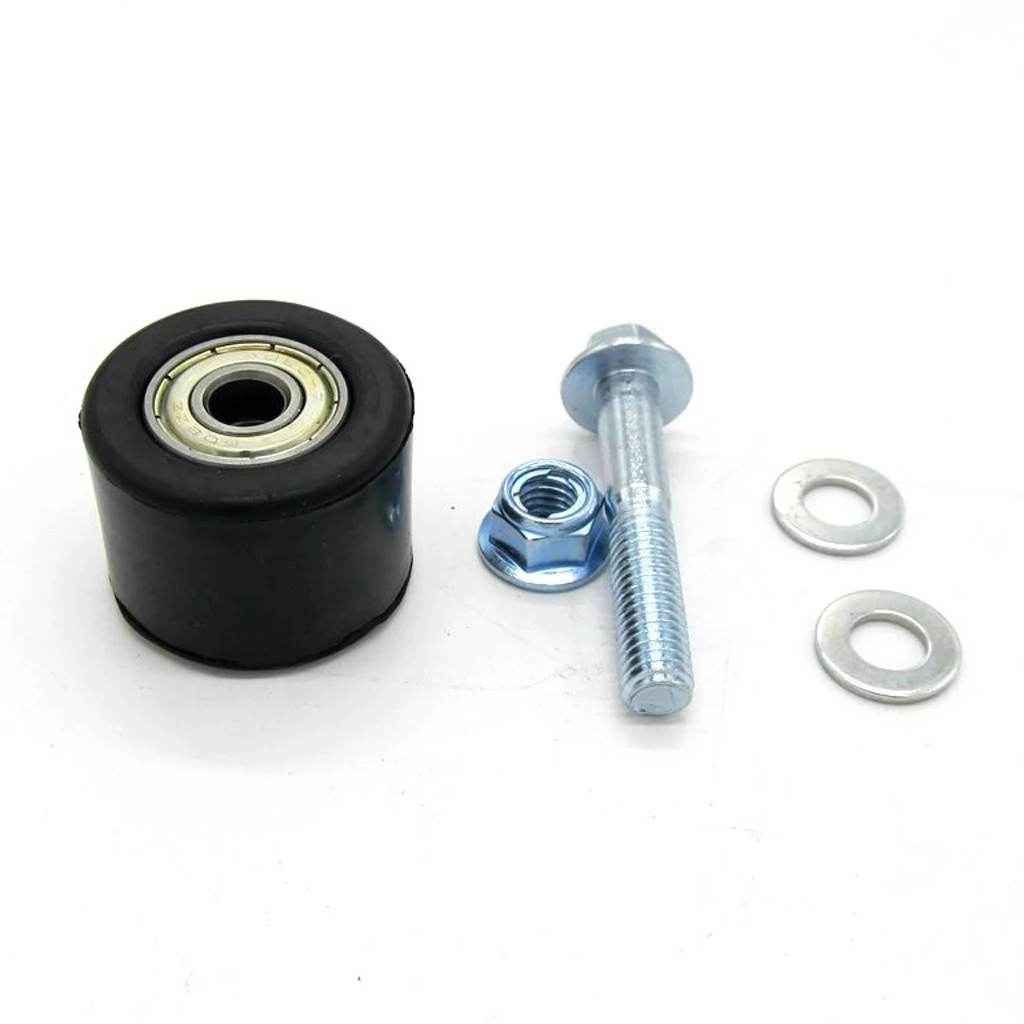 8mm Chain Pulley Roller Tensioner Guide Wheel for Yamaha YFZ 350 Banshee Dirt Bike Motorcycle Repair Kit Motor Chain Parts