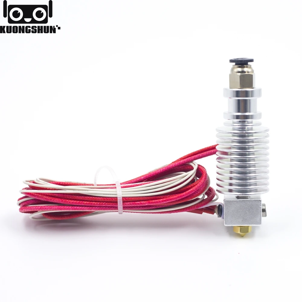 KUONGSHUN j-головки hotend все полные Bowden V5 1 75/3 0 мм + 2/0 3/0 4/0 5 сопло экструдер для 3D