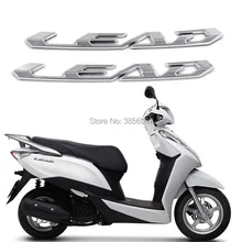 FASP Motocicleta Emblema Emblema etiqueta do carro de Prata Para O CHUMBO 125/100/110 clássico de Corrida Moto Modificado carros decalque