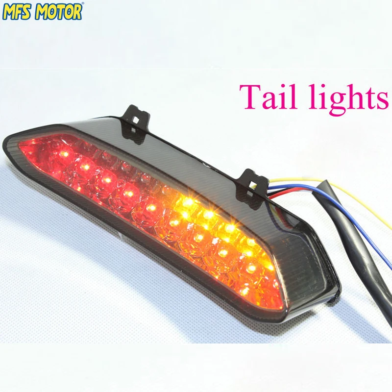 

MFS MOTOR motorcycle motor parts Clear LED Tail Brake Light Turn Signals For Yamaha 2002 2003 YZF R1 YZF-R1 YZFR1