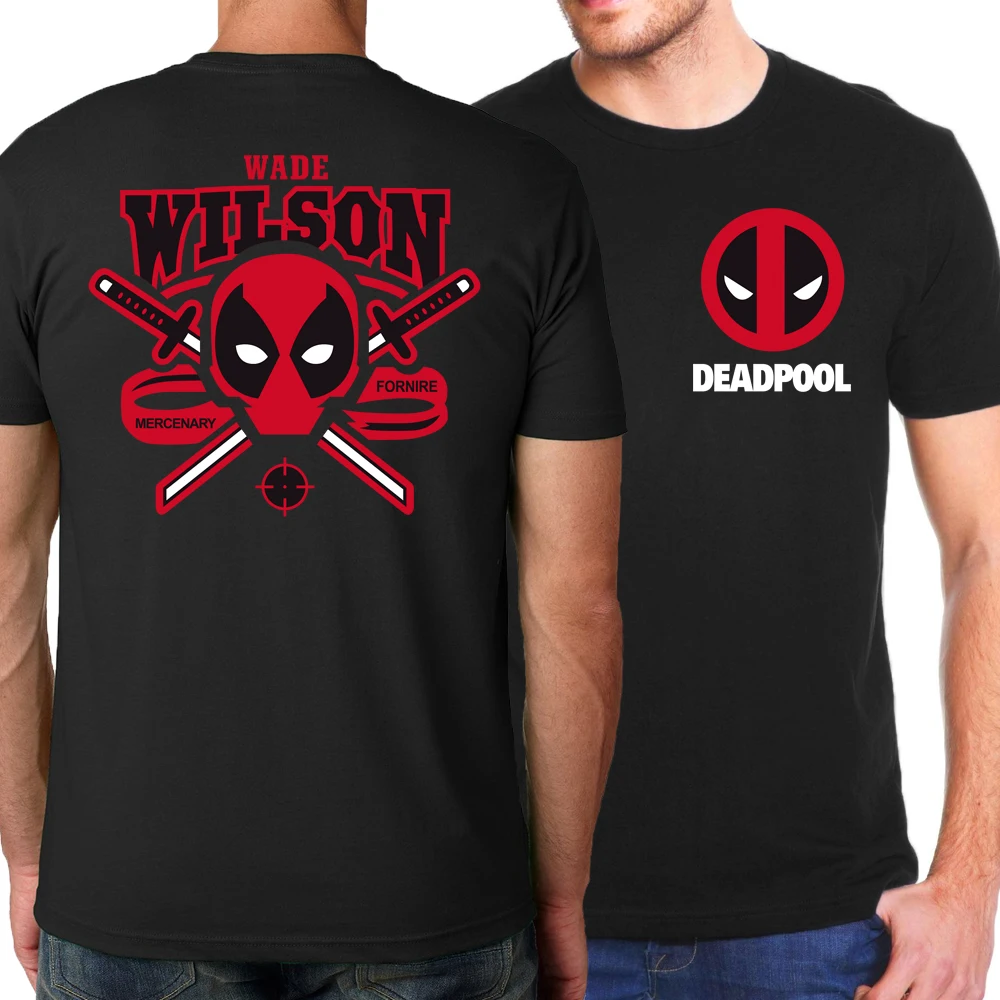 2019 Summer Superman Series Deadpool Men T Shirt The Flash/ / Deadpool T-Shirts Men Slim Fit Hip Hop Brand-Clothing 2019 Summer Superman Series Deadpool Men T Shirt The Flash/ / Deadpool T-Shirts Men Slim Fit Hip Hop Brand-Clothing