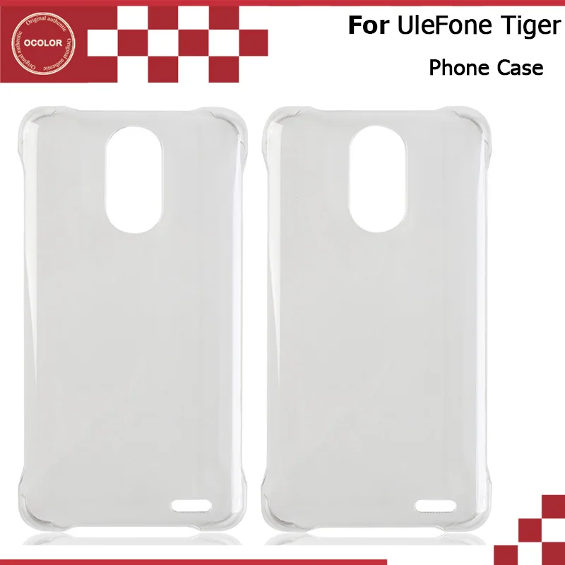 

ocolor For UleFone Tiger PC Plastic Back Case Cover Screen Protector Hard Shell For UleFone Tiger Mobilephone Accessories