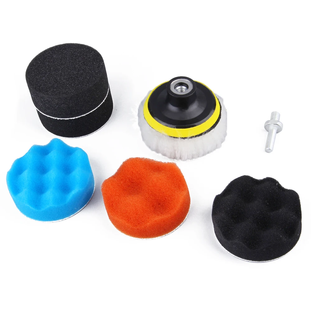 Buy 7pcs Gross Polishing Buffing Pad Kit for Auto Car