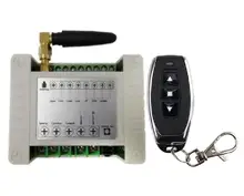 433mhz RF 220V porta elétrica/cortina/persianas limite interruptor de controle remoto de rádio sem fio para a frente e reverter os motores