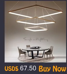 Minimalism DIY Hanging Modern Led Pendant Lights For Dining Room Bar suspension luminaire suspendu Pendant Lamp Lighting Fixture