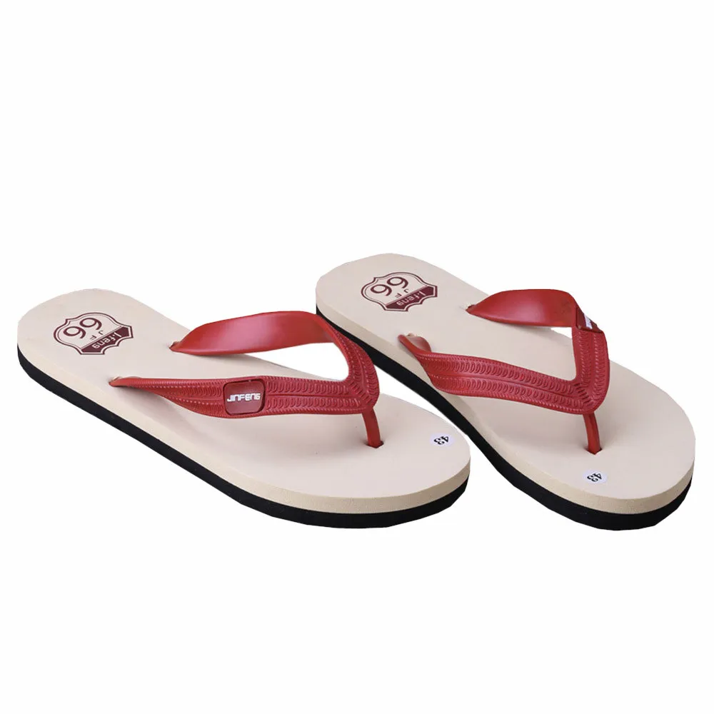 

SAGACE 2018 Casual Men Summer Shoes flip flops Beach Sandals Male Slipper Indoor Or Outdoor Flip Flops Boys Slipper SIZE40-44