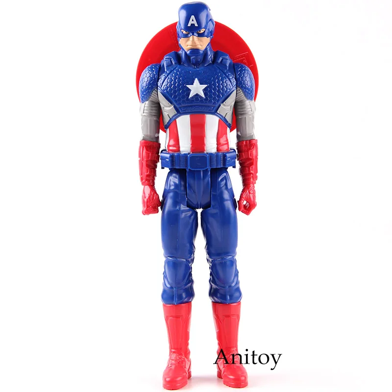 Marvel Avengers Toys Titan Hero Series Action Figure Captain America PVC Collectible Model Toy Marvel Avengers Toys Titan Hero Series Action Figure Captain America PVC Collectible Model Toy