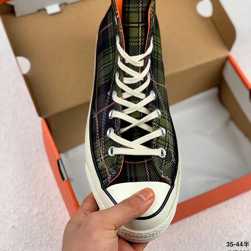 rojo 1970 azul Mujer Verde Zapatos Vulcanizados Ayuda Celosía De Alta Real Lona w6WIqzgS