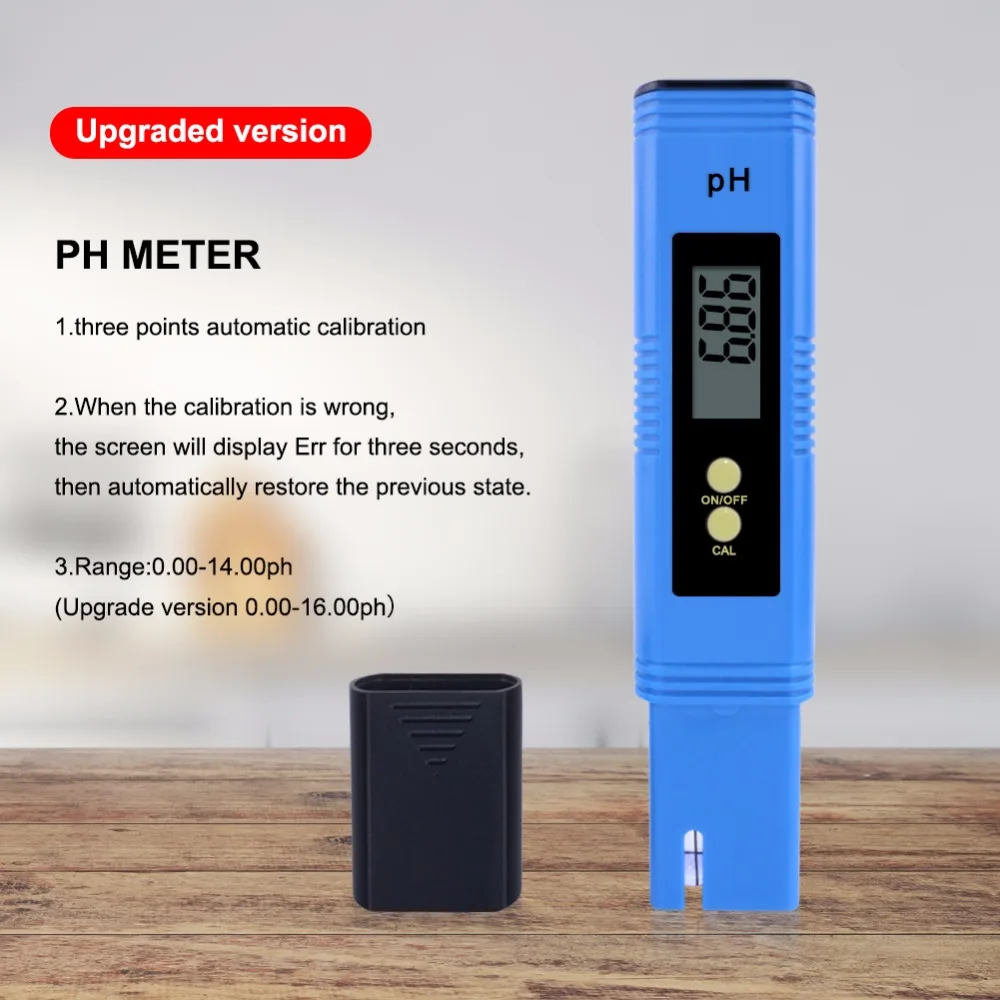 

2018 yieryi New Come Updated ph-02 Sanwony New Protable LCD Digital PH Meter Pen Of Tester Aquarium Pool Water Wine Urine Arrive