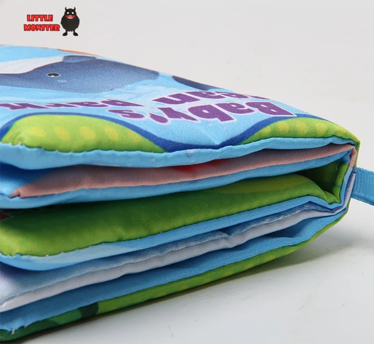 Мягкая тканая книжка на английском языке от 0 до 12 месяцев Juguetes Bebe игрушки для детей, обучающие и обучающие игрушки для детских книг
