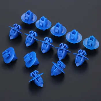 

50Pcs Auto Fastener Clip 8mm Hole Guard Board Shield Retainers Push Type Nylon Rivets Clips For Toyota Camry Han Landa D126