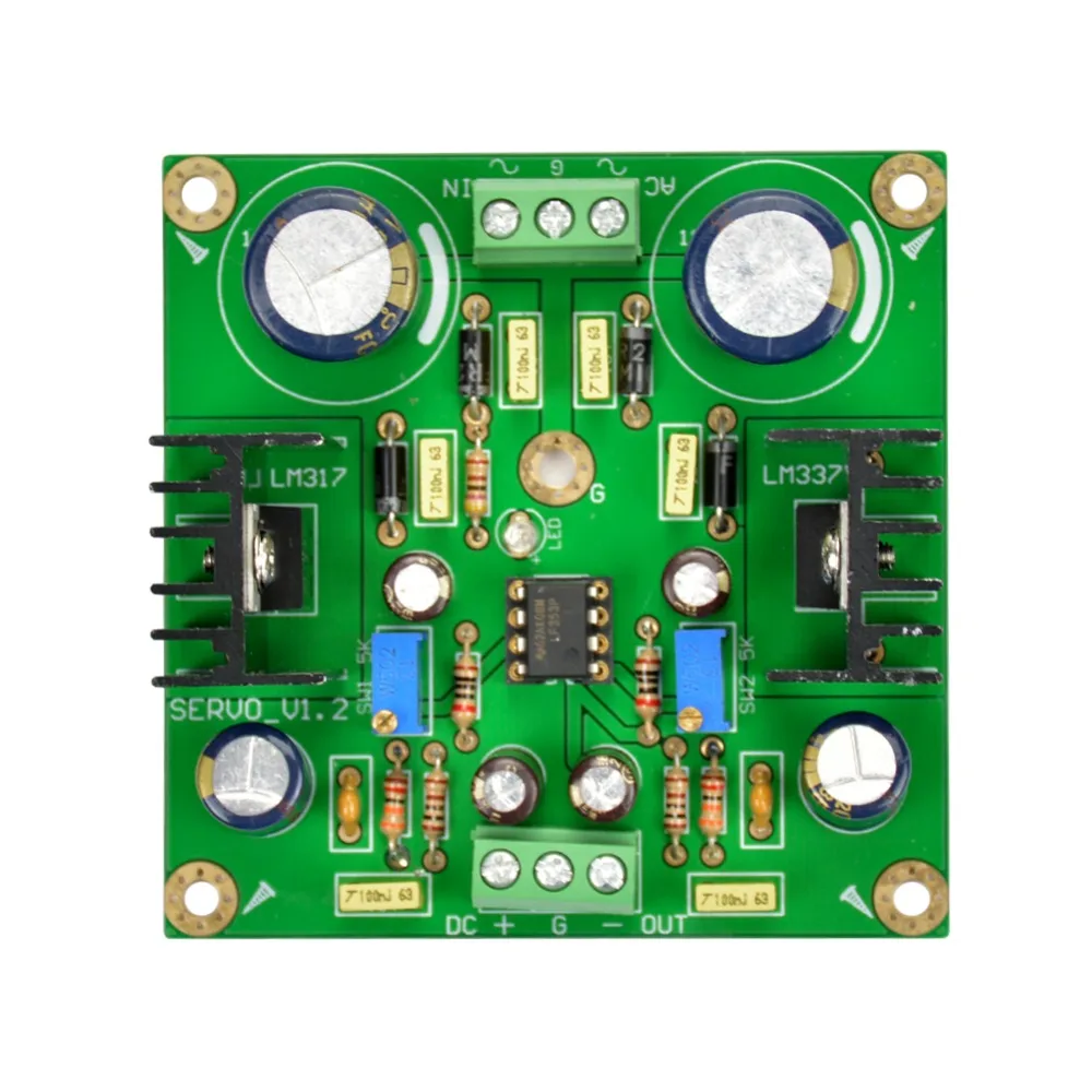 SUNYIMA LM317/LM337+/-1,5 V-37 V Регулируемый двойной Напряжение регулятор Питание модуль