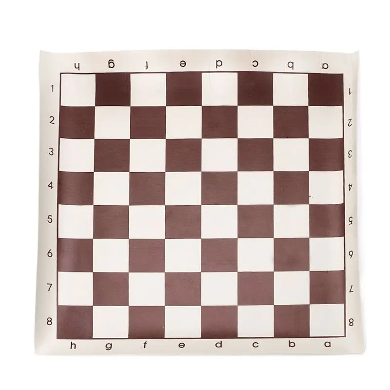Новый 1 шт. имитация кожи Международный Шахматная шахматная доска рулон переносная доска подарок для игры S/M/L