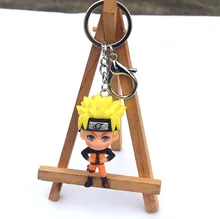 High Quality 2019 new 3D Anime Figure Pokemon Keychain PVC Cartoon Pocket Monsters Pikachu Naruto Pendant Key Chain Key Ring 3d anime pokemon key ring pikachu keychain pocket monsters key chain holder pendant mini cartoon figure toys keyring k1725