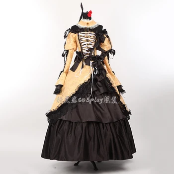 

Vocaloid Cosplay Kagamine Rin / Len Cosplay Costume outfits Anime Halloween Princess Dress