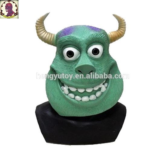 2018 New Monster Rubber Latex Mask Full Size Halloween Party Special