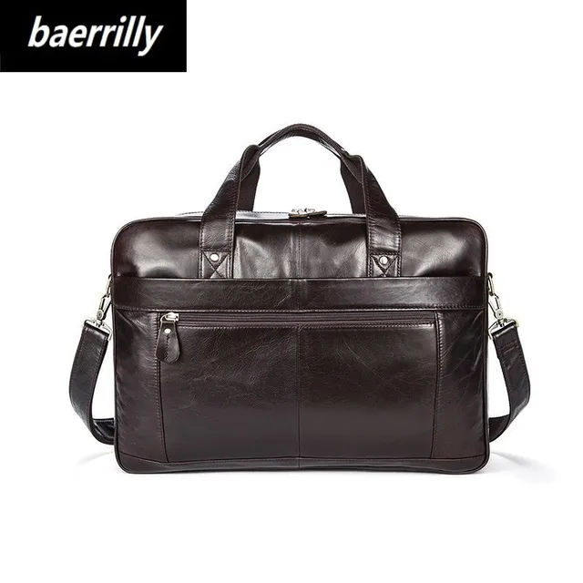 2018 Vintage Men S Clic Briefcase Genuine Leather Business Office 2018 Vintage Men S Clic Briefcase Genuine Leather Business Office Laptop Bag Lawyer Handbag Portfolio Satchel Shoulder