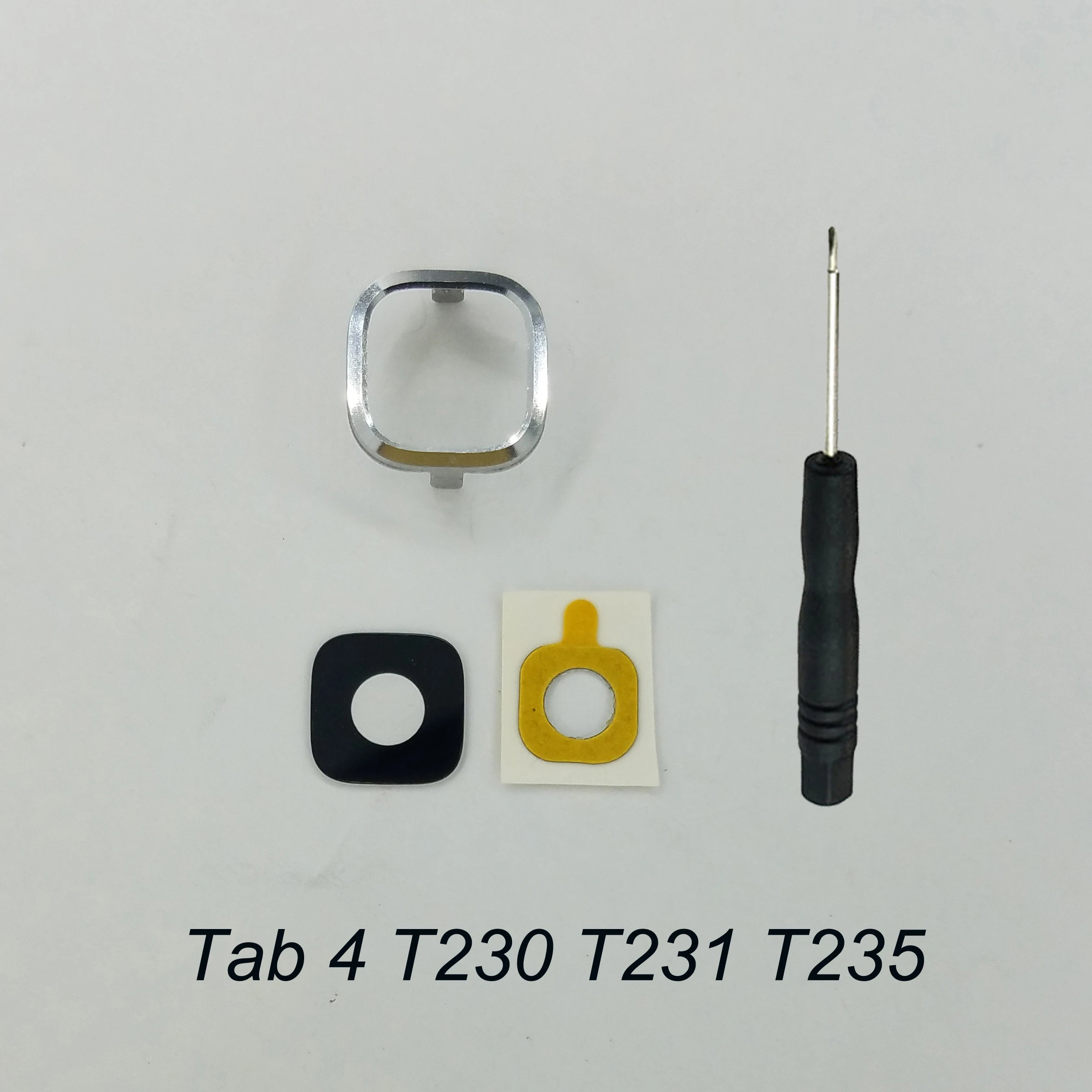

For Samsung Galaxy Tab 4 7.0 T230 T231 T235 Phone Rear Back Camera Safety Glass Lens Protector Cover + Tools