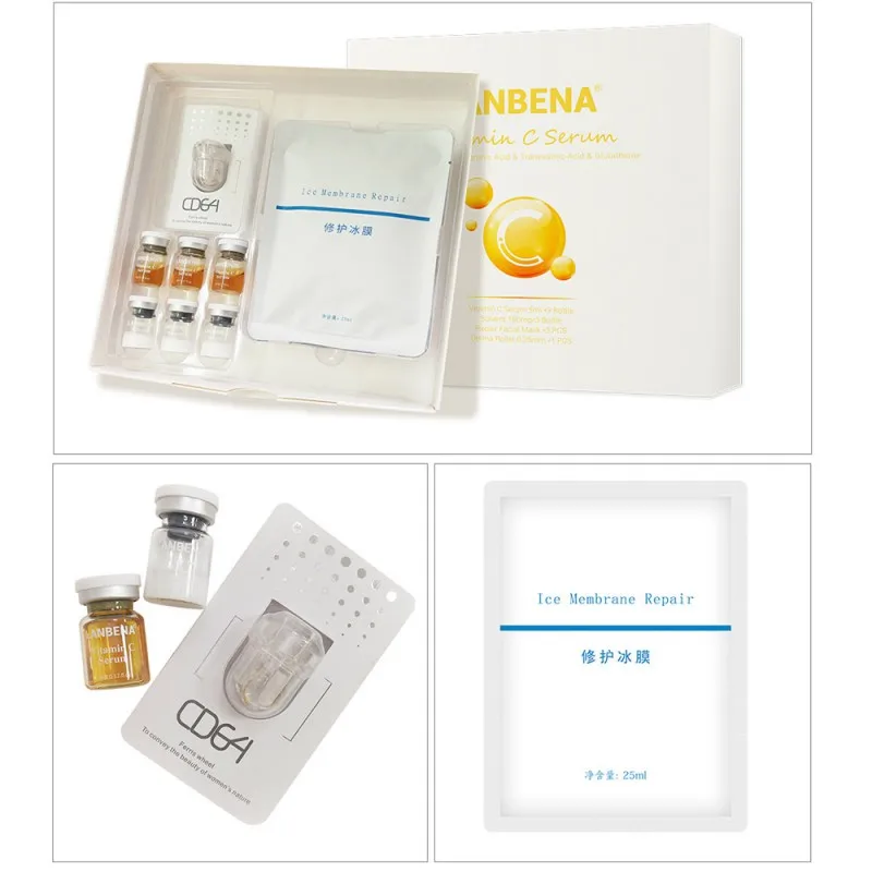 2019 Vitamin C Serum Lyophilized Powder Set Moisturizing Whitening Nourishing Remove Melanin Shrink Pores Repairing Skin Care 2019 Vitamin C Serum Lyophilized Powder Set Moisturizing Whitening Nourishing Remove Melanin Shrink Pores Repairing Skin Care