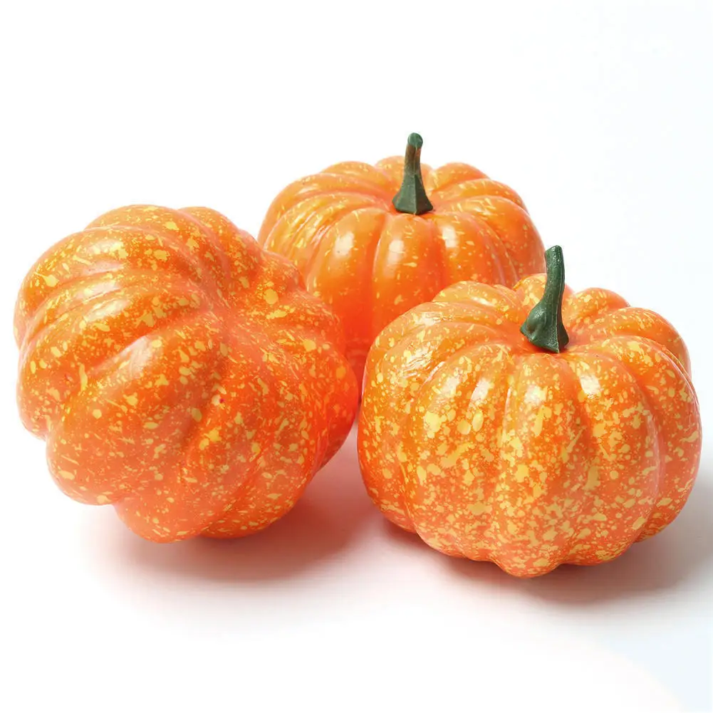 aliexpresscom buy 3pcs lifelike artificial foam mini halloween pumpkins fake vegetable home wedding party festival decorations photography props from - Fake Halloween Pumpkins aliexpresscom buy 3pcs lifelike artificial foam mini halloween pumpkins fake vegetable home wedding party festival decorations photography props from - Fake Halloween Pumpkins