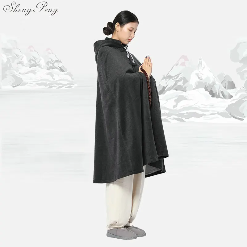 Подушка для медитации в китайском стиле Одежда для медитации китайский человек женская буддийская одежда дзен Медитация одежда V1107 - Цвет: 2