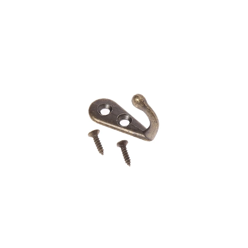

Wall Door Metal Vintage Antique Hook Hanger For Key Clothes Coat Hat Bag Towel