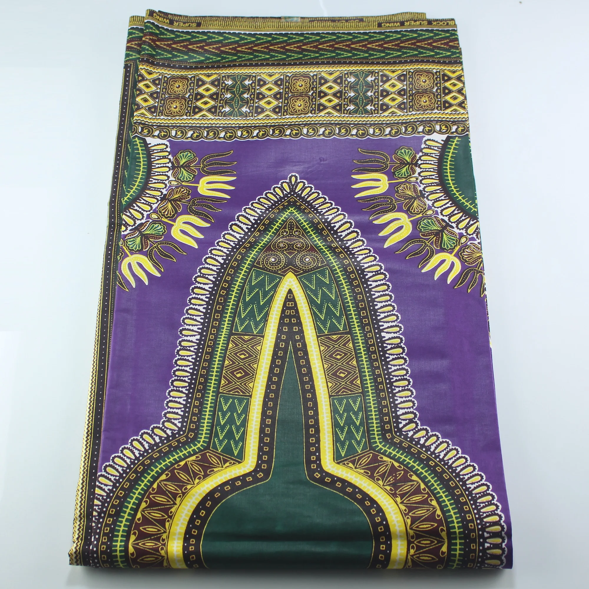 Популярная Дашики винтажная вощеная ткань Африканская Дашики восковые принты ткань 6 ярдов/партия для вечерние платья