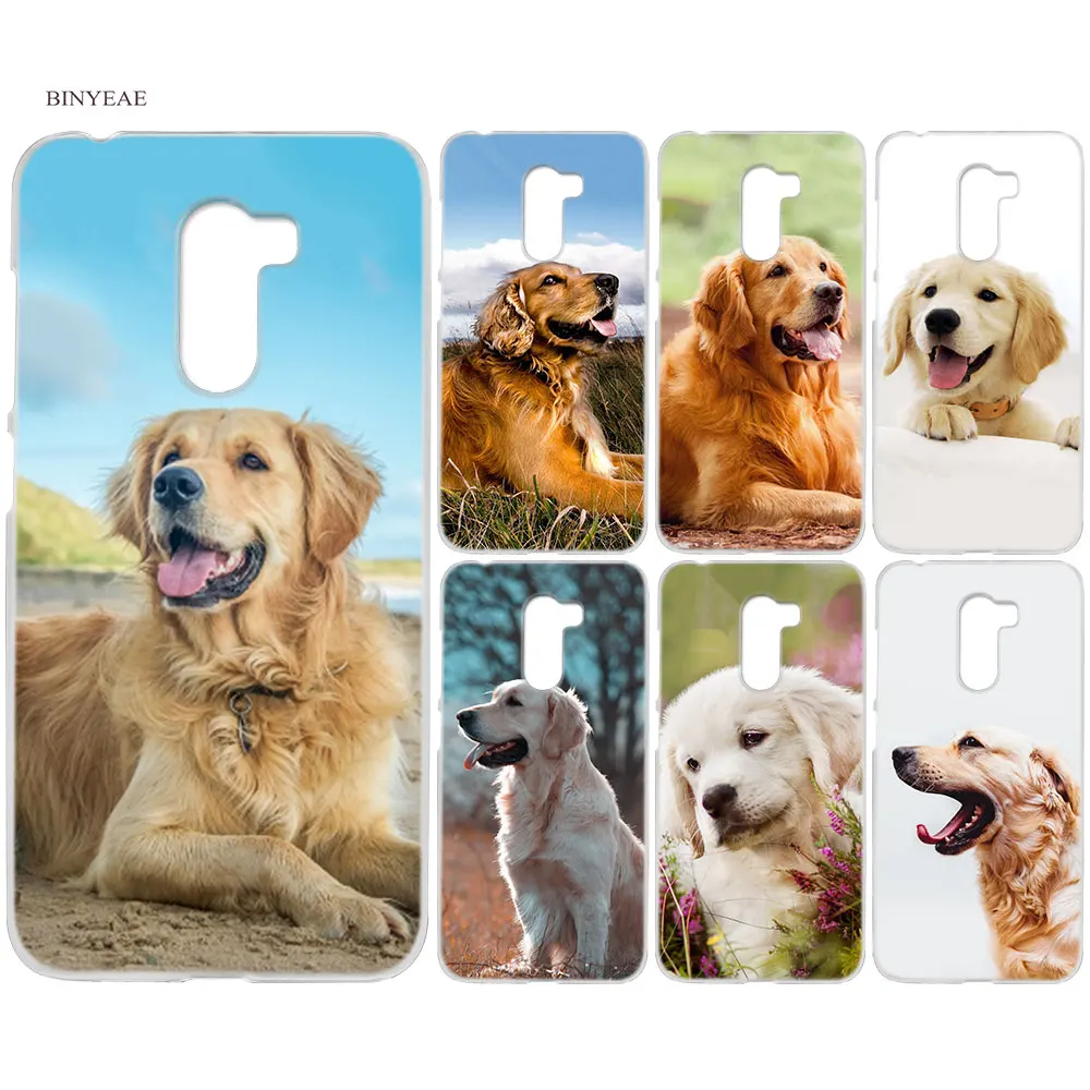 

BINYEAE Golden Retriever dog art Clear Case for Xiaomi A2 Lite A1 Redmi Pocophone F1 S2 Note 5 5A Plus 6 Pro Prime 6A 6X 5X