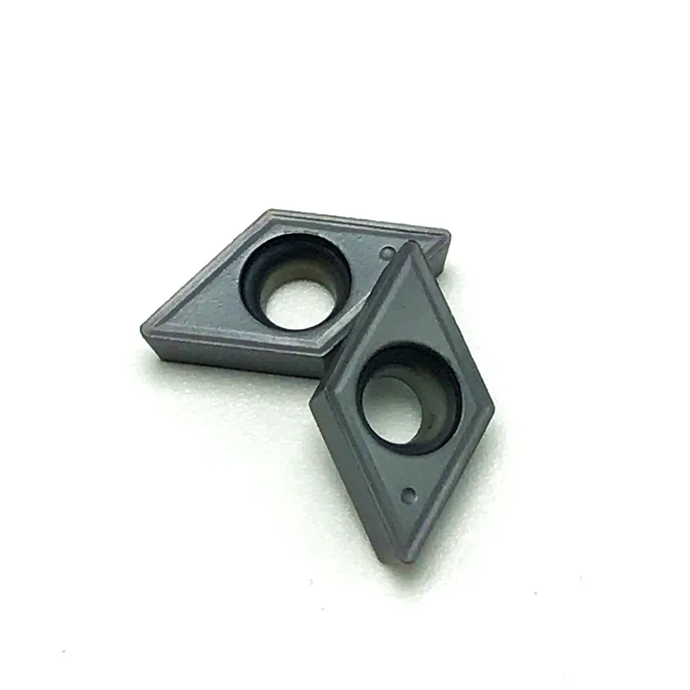 10 шт. DCMT070204 NN LT10 LAMINA CNC лезвие карбида вставлять внутренние токарные инструменты
