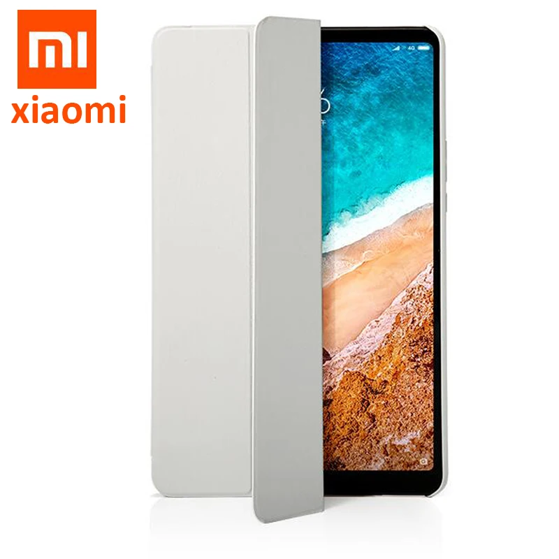 

Original Xiaomi Mi Pad 4 Plus 10.1" 8" Case PU Leather Smart Stand Cover Hard Back For mipad 4 Plus Case With Auto Sleep/Wake Up