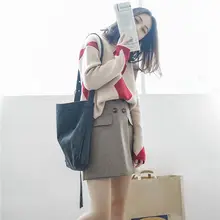 Свежие корейские сумки через плечо женские сумки через плечо сумка регулируемый плечевой ремень женские сумки-мессенджеры(черные