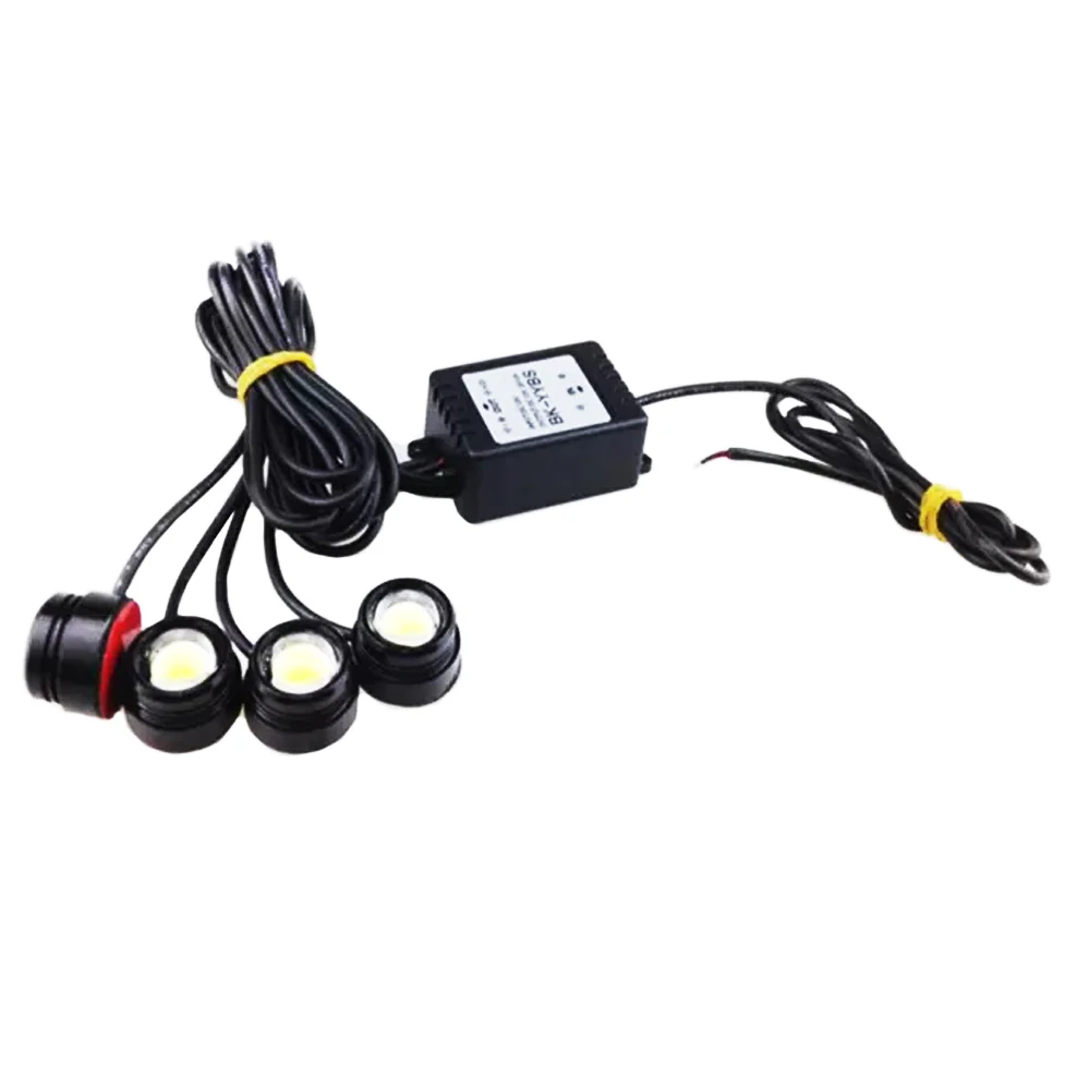 4in1 12V Eagle Eye Hawkeye LED Strobe Lights Lamp DRL 3