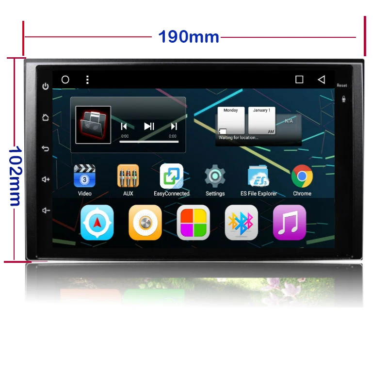Top Aoluoya RAM 2GB Android 7.1 CAR DVD GPS Player For KIA Sportage 2004-2009 sorento 2002-2009 carens 2006-2010 carnival 2006-2011 1