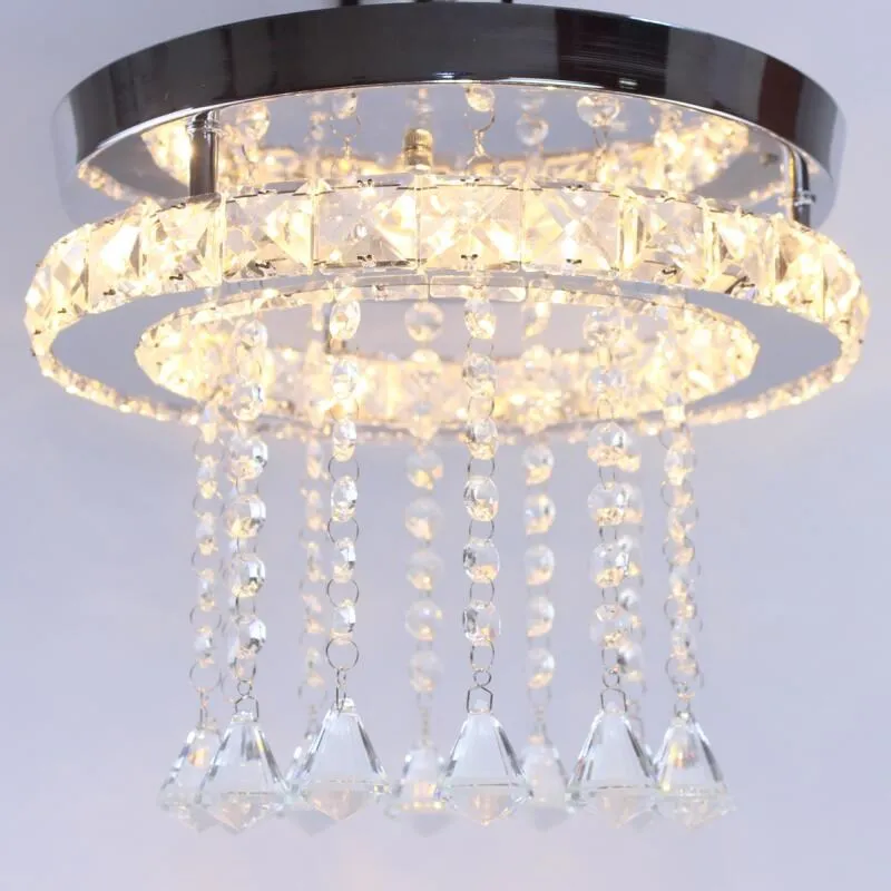 Modern Crystal Ball Led Ceiling Light Shade Lamparas De