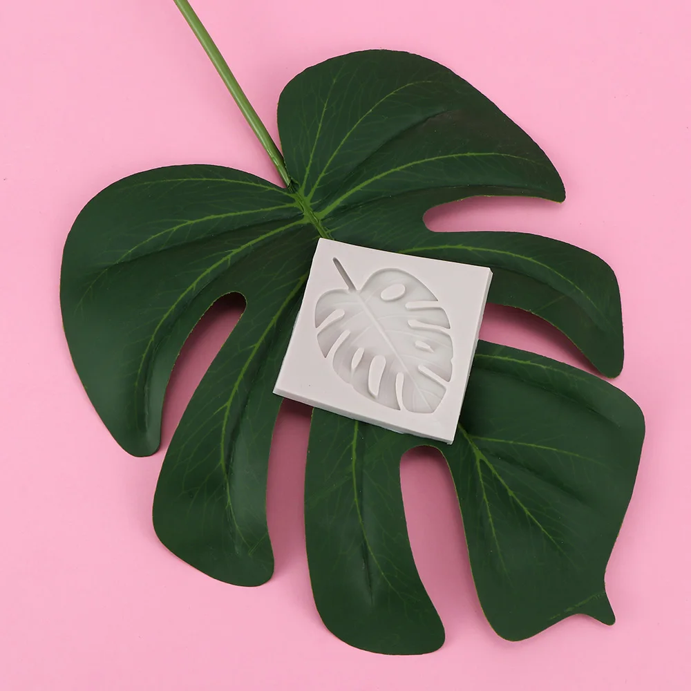 

1pcs Cake Mold Leaf Shape Silicone Fondant Gum Paste Chocolate Biscuit Tools Pastry DIY Baking Stencils