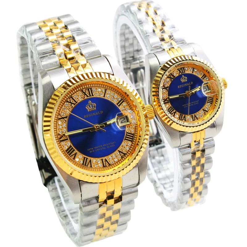 2016 Оригинальный дата Водонепроницаемый кристаллы Для мужчин смотреть Сталь наручные часы армии Военная Униформа Часы Montre Homme Reloj