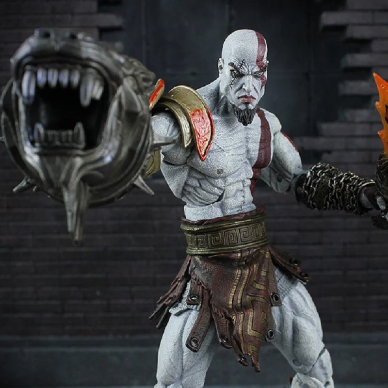 22 см/9 &quotNECA NEW God of War 3 призрак Спарты Кратос конечной ПВХ фигурку игрушки бог войны