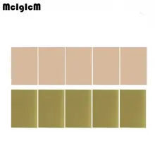 MCIGICM 5 шт. PCB FR4 7*10 односторонняя медная плакированная пластина DIY PCB комплект ламинированная печатная плата 7x10 см