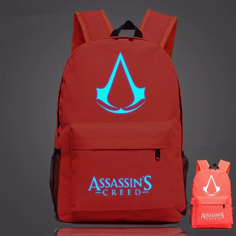 Рюкзак для мальчиков alta calidad Lumious Assassins Creed mochila рюкзак девушек Оксфорд 2019|Рюкзаки| |