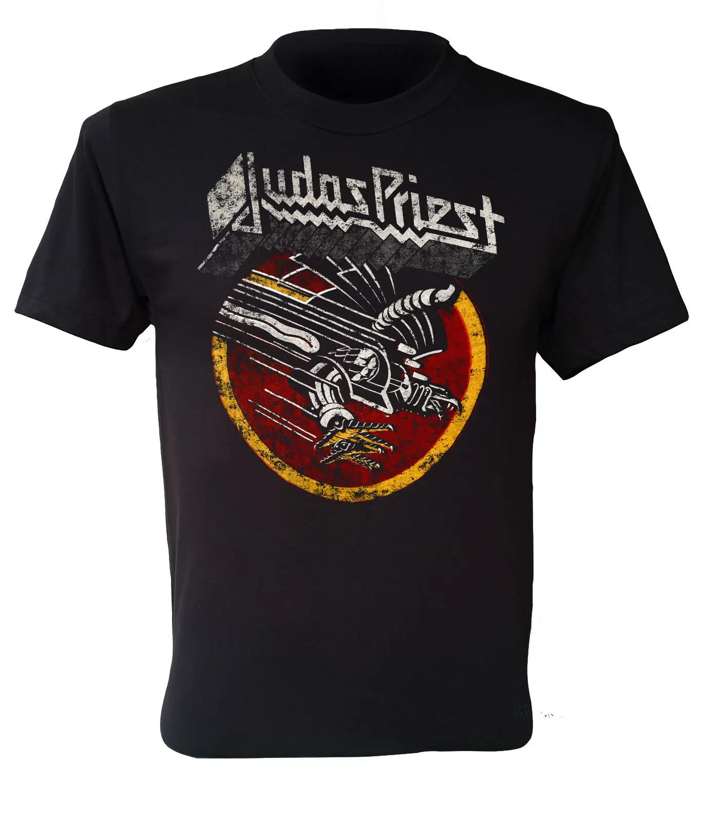 Judas Футболка &quotJudas Priest&quot кричащий вдова тяжелый металлический ремешок черный S