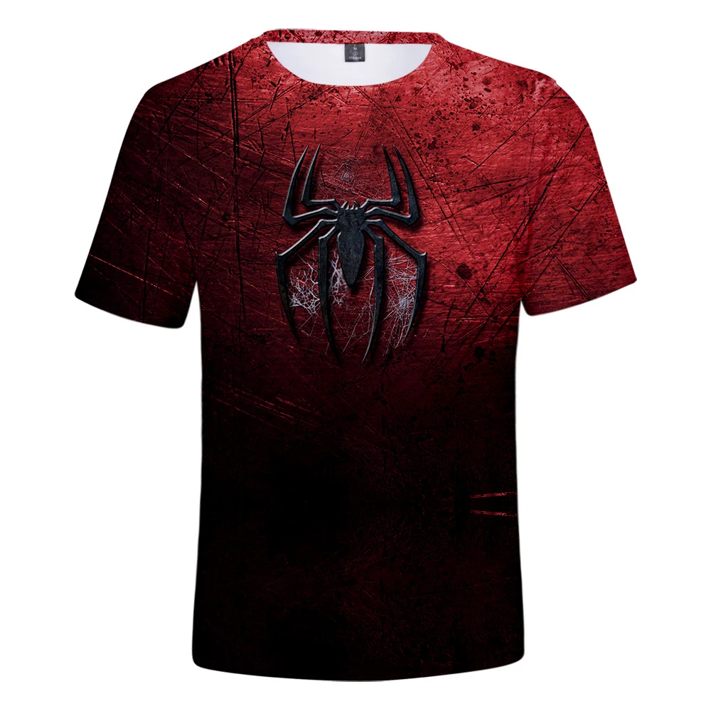 Super hero Spiderman far from home tshirt 3D Harajuku men Spiderman t shirts Clothes Short Sleeve Tees Plus Size Street style