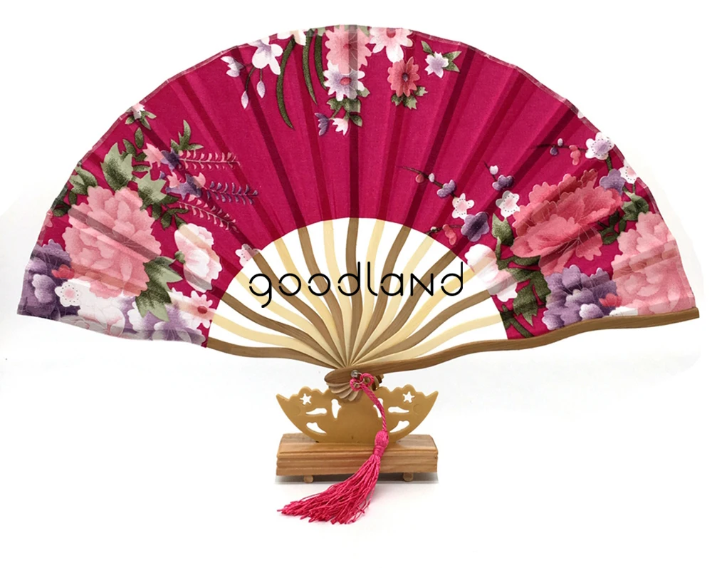 100 шт оптом бамбуковый полый цветок складной Ручной Веер Карманный вентилятор с подарочной сумкой Свадебные украшения