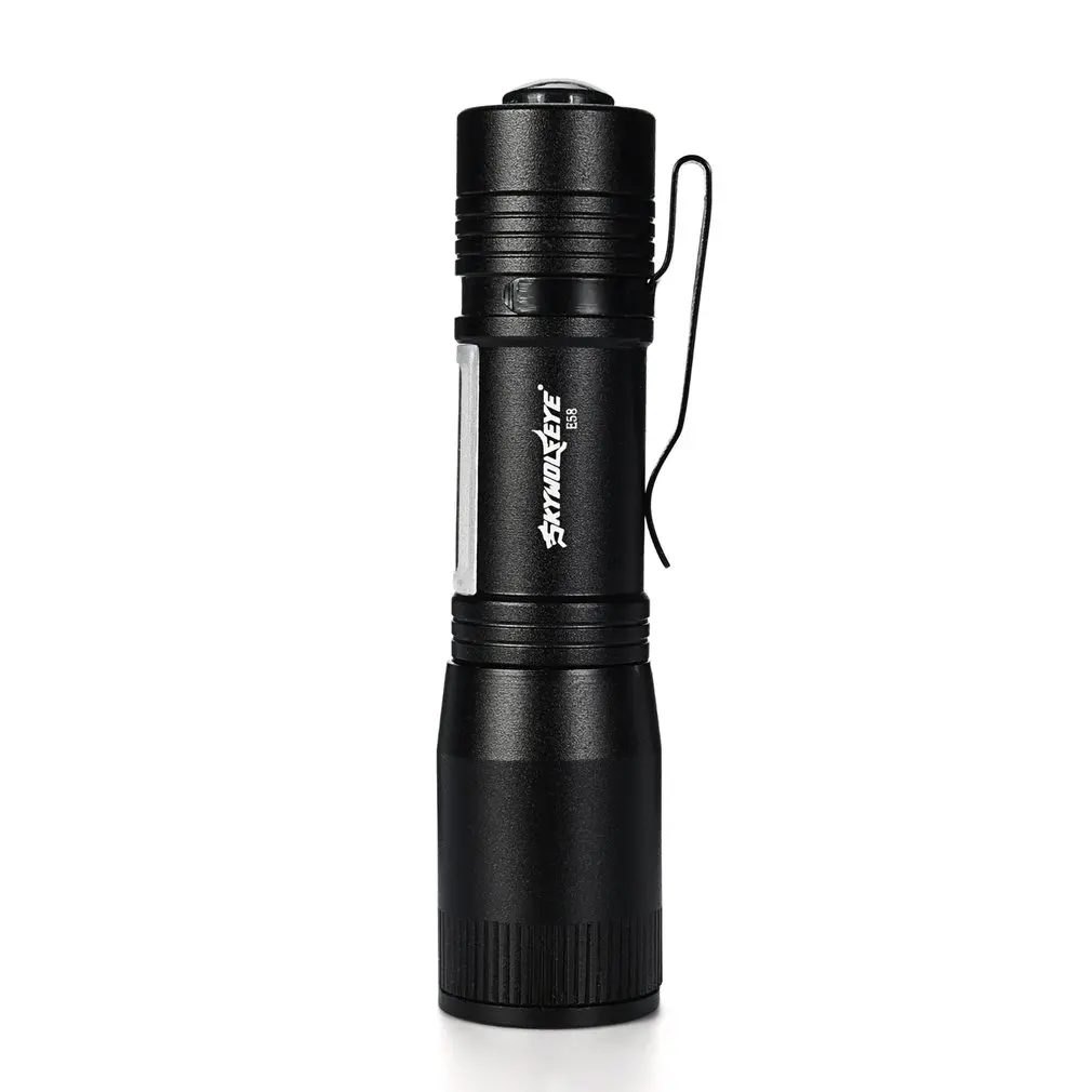 E58 SMD lamp beads + XPE two hand-held portable telescopic flashlight powerful convenient to carry | Лампы и освещение
