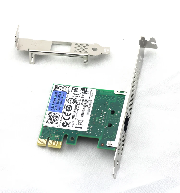 

ARUENTEX Intel I210 T1 Gigabit Ethernet/Network Card(NIC), Single PORT RJ45 PCI Express 2.1 x1 Controller:Intel i210