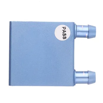 

40*40*12mm Flow Channel Water Cooler Cooling Heatsink Block Waterblock Liquid Vacuum Aluminum Brazing Processing For CPU GPU