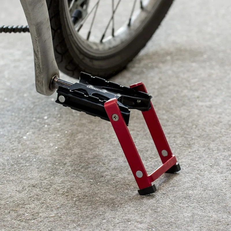 Складные велосипедные педали с подставкой из алюминиевого сплава для шоссейного горного велосипеда с подставкой и держателем для горного велосипеда