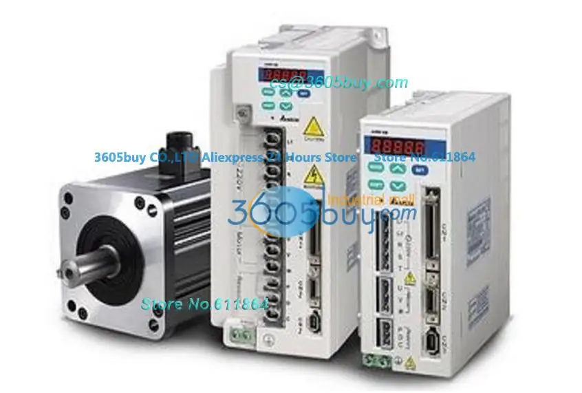 

New Original Delta Servo Motor ecma-e31820qs 180mm 220V 2000rpm Brake keyway 2000W 2KW