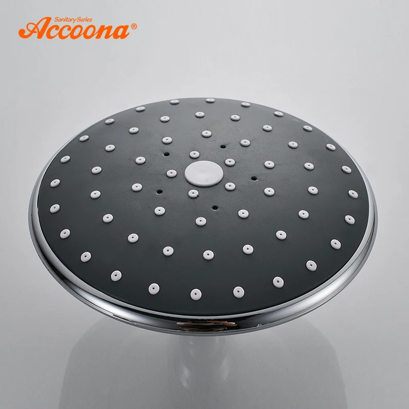 Accoona хромированный смеситель для душа настенный дождевой смеситель горячей и холодной воды в ванной комнате дождевая Душевая насадка ручной душевой набор A8392