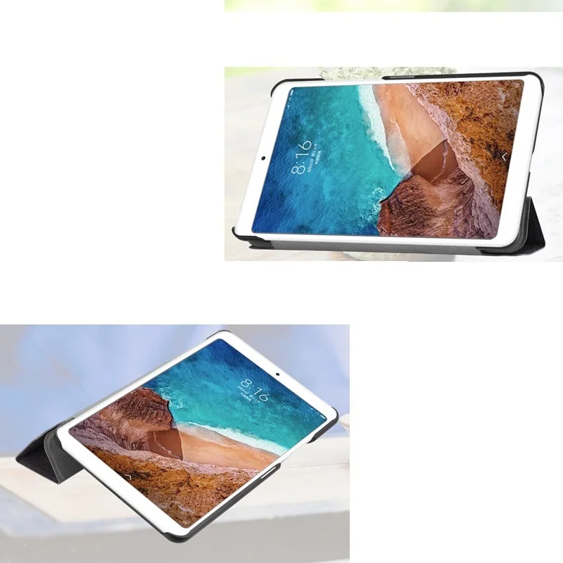 Тонкий чехол Utral для Xiaomi MiPad 4 MI Pad Умный складной книжка из ТПУ с подставкой умный 8