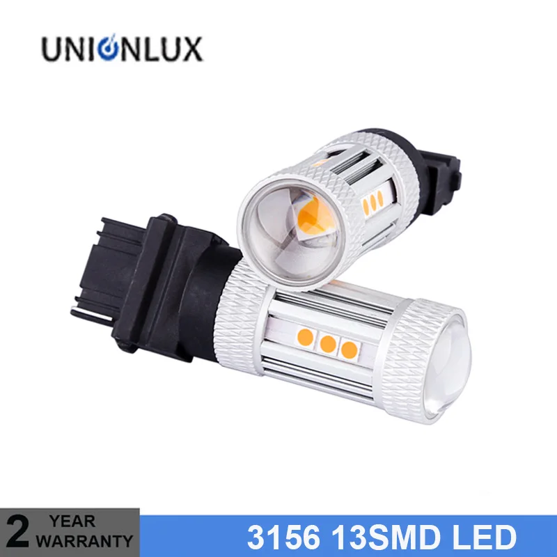 

18w led Bulbs 3156 T25 13smd 3030 led chips -For car Rear Brake Lights Turn Signal Tail Lamps - Yellow/Amber/White/Red